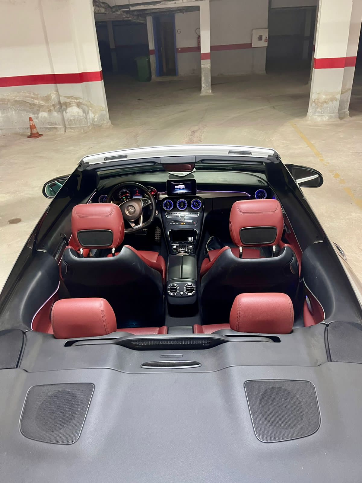 Lazrak auto Mercedes-benz class c c220 amg cabriolet 2017 